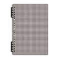 thumbnail image 1 of A5 Grid Notebook with Detachable Ring Binder, Transparent Cover Refillable Journal, 360° Fold-Flat Graph Paper Notepad for Daily Note-Taking and Organization, 1 of 6