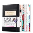 thumbnail image 1 of A5 Hardcover Budget Planner Notebook Financial Expense Tracker Organizer With Categorized Templates & Visual Spending System, 1 of 9
