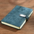 thumbnail image 1 of A5 Hardcover Thick Notebook 500 Pages, 5.7 x 8.3 inch Big Daily 365 Women or Men Journal for Writing with Spray Edges, Lined Paper Diary Journaling Notebook for Work, 1 of 9