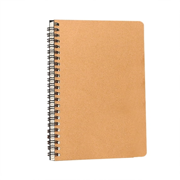 A5 Kraft Cover Blank Sketchbook With 60 Sheets For Travel Journaling And Creative Doodling - Kraft