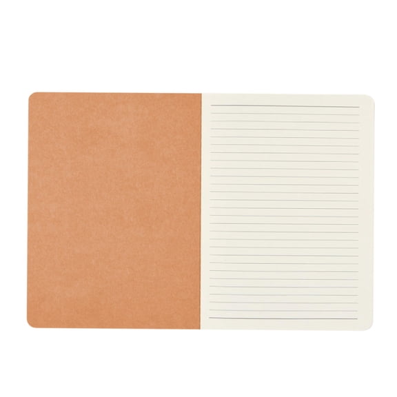 A5 Kraft Notebooks,Lined Paper Journaling Notebook,Portable Writing Journal,Kraft Hardcover Notebook for Writing Drawing Women Men Work,Home and Office Supplies,5.5x7.87 inch(Brown)