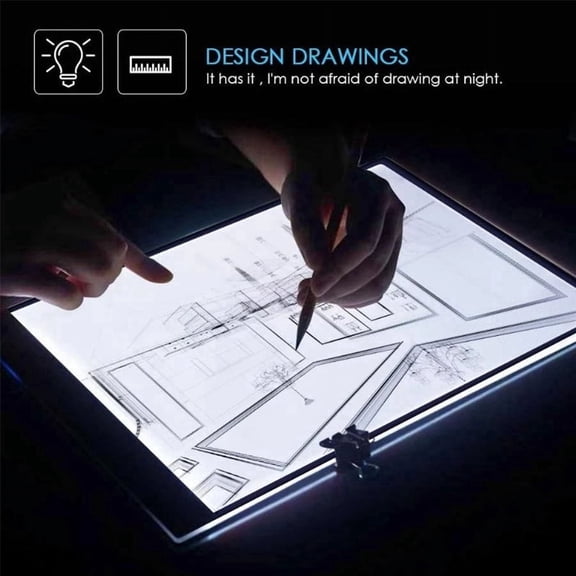 A5 LED Light Pad For Diamond Painting Artcraft Tracing Light Box Board Digital Tablets Third Gear Dimming Drawing Painting Table