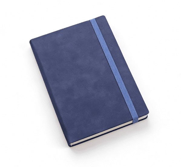 A5 Leather-Look Notebook – Vintage Style Journal for Notes, Sketches & Writing