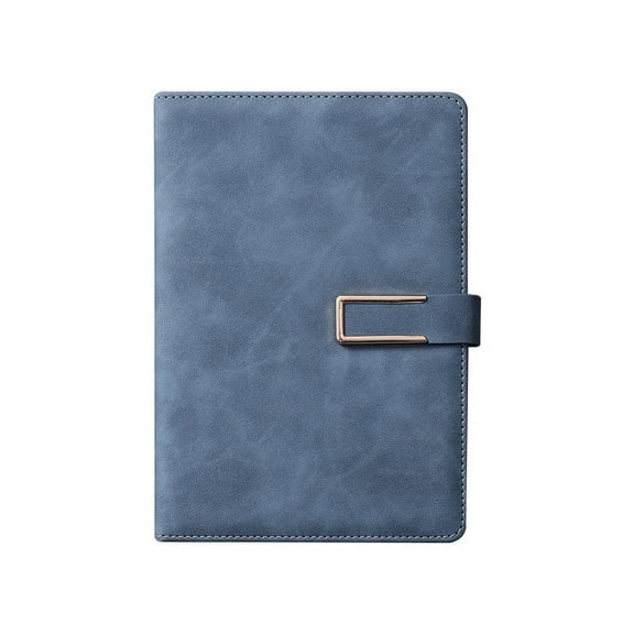 A5 Leather Notebook - Premium High-Quality Thick Paper for Notes, Journals, and Planning - Sturdy Binding and Ribbon Bookmark for Easy Use