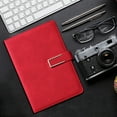 thumbnail image 1 of A5 Leather Notebook - Premium High-Quality Thick Paper for Notes, Journals, and Planning - Sturdy Binding and Ribbon Bookmark for Easy Use, 1 of 3