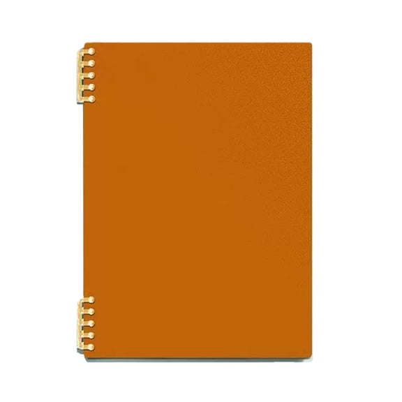 A5 Lined Loose-Leaf Notebook, Refillable Binder with Paper, Portable Ring Notebook for Note Taking, Journaling, and Campus Study
