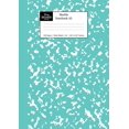 thumbnail image 1 of A5 Lined Notebooks Marble Notebook A5: Turquoise Marble Wide Ruled Journal, Book 4, (Paperback), 1 of 1