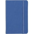 thumbnail image 1 of A5 Lined PU Leather Hardcover Notebook with Elastic Closure, 80 Sheets 160 Pages, 5.7 x 8.3 Inches, Navy Blue, 1 of 5