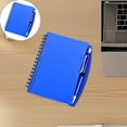 thumbnail image 1 of A5 Lined Spiral Notebook with Pen, 60 Sheets/120 Pages Business Notebook Journal for Women, To Do List Planner for Work, Bible Study & Meetings (A5, Blue), 1 of 9