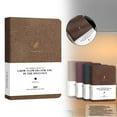 thumbnail image 1 of A5 Linen Hardcover Notebook With 100gsm Numbered Pages And Inner Pocket For Journaling - Coffee, 1 of 5