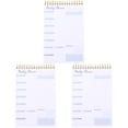 thumbnail image 1 of Daily Planner Notepad Tear Off Paper Aluminium Alloy 3pcs Set Lasting Sheets, 1 of 6