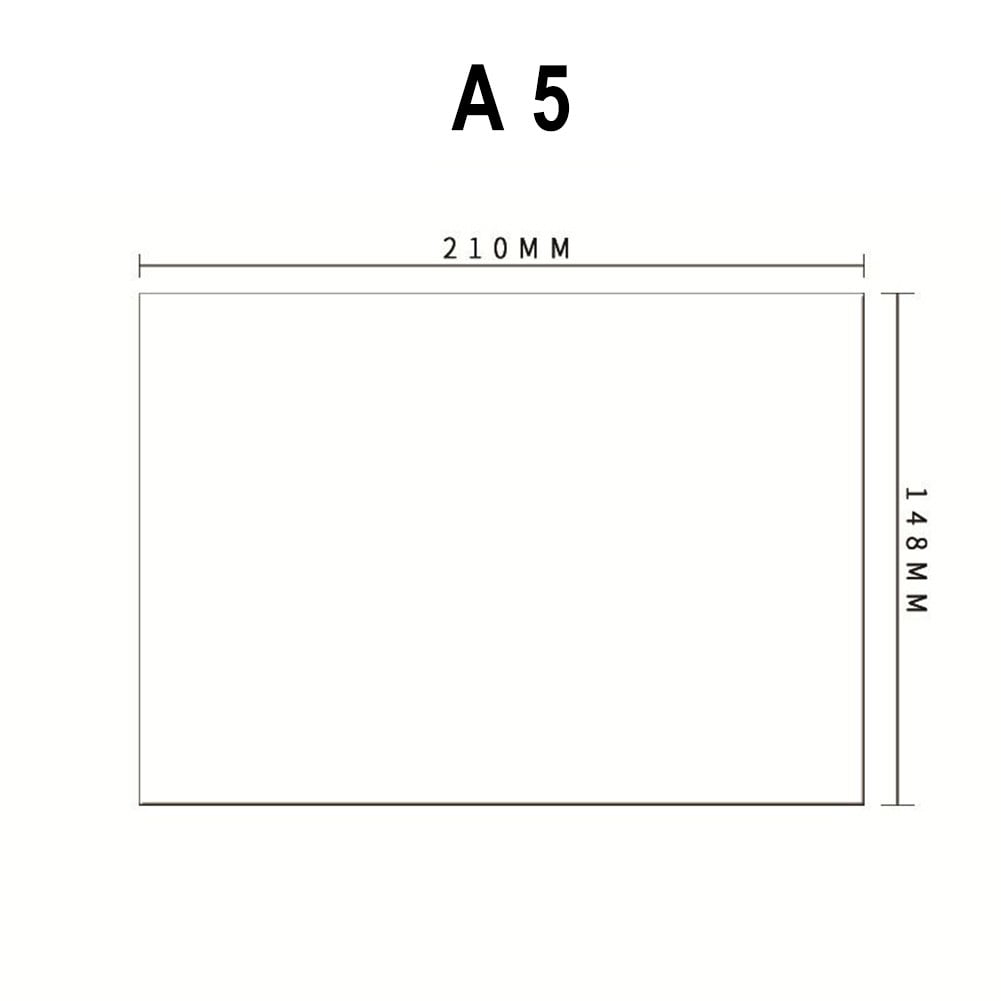 A5 Whiteboard Fridge Dry Wipe Markers Writing Record Message