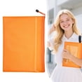 thumbnail image 1 of A5 Mesh Zipper File Bags For Document Storage Category Bags Makeup Pencil Case Travel Pvc(1Pcs), 1 of 9