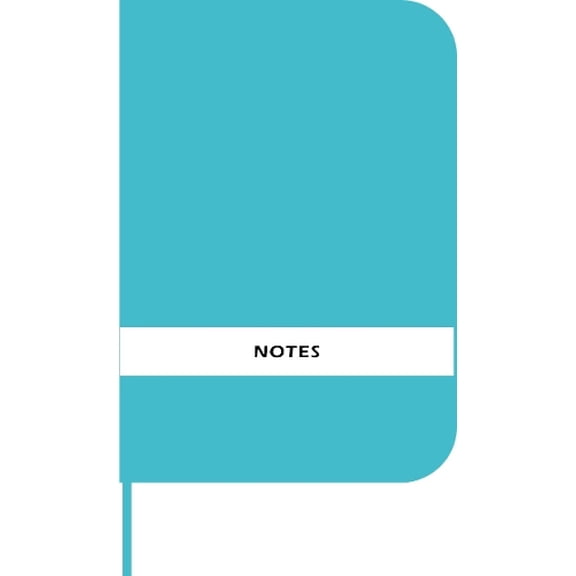 A5 Note-able Notes Turquoise (Paperback) Note-able Notes