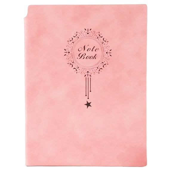 A5 Notebook 200 Pages Ruled Lined Interior, Suede Pu Leather Cover, with Pen Loop And Bookmark, 9 Colors for Business Study, A Notebook
