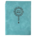 thumbnail image 1 of A5 Notebook 200 Pages Ruled Lined Interior, Suede Pu Leather Cover, with Pen Loop And Bookmark, 9 Colors for Business Study, A Notebook, 1 of 5