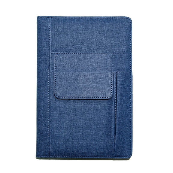 A5 Notebook (Blue) Classic Blue Lined Notebook for Writing Journaling Sketching Hardcover 240 Pages College Ruled Paper