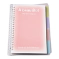 thumbnail image 1 of A5 Notebook, Cute Plastic Notebook 60 Pages, College Ruled Journal for Study Notes, Spiral Bound Notebook for School, College, Work, and Travel Journaling, 1 of 9