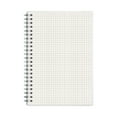 thumbnail image 1 of A5 Notebook Grid Spiral Bound Journal 80 Pages with Thick Paper for Campus and Office Use, 1 of 6