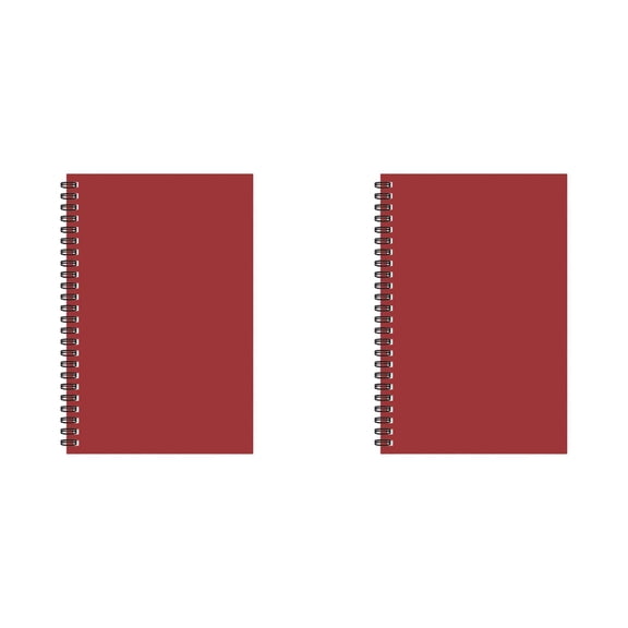 A5 Notebook Line Paper Notebook 100 Pages 50 Sheets Cover Journal For Homework Math Engineering2pcs
