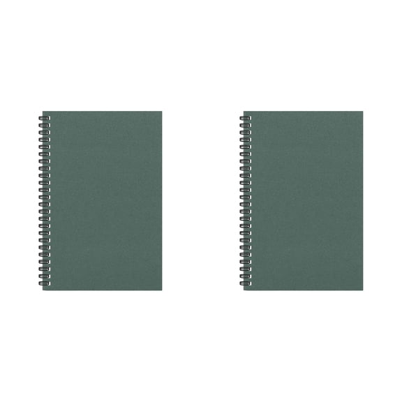 A5 Notebook Line Paper Notebook 100 Pages 50 Sheets Cover Journal For Homework Math Engineering2pcs