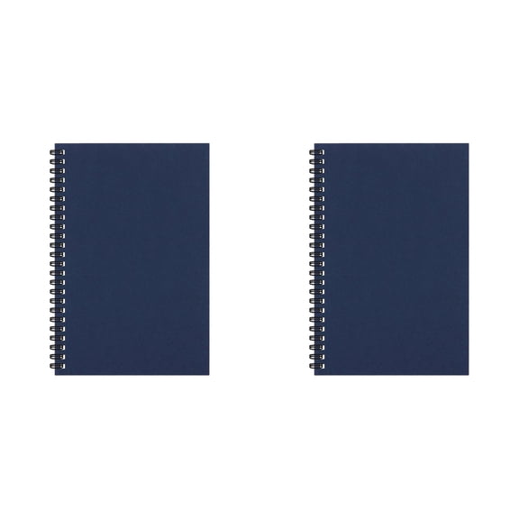 A5 Notebook Line Paper Notebook 100 Pages 50 Sheets Cover Journal For Homework Math Engineering2pcs