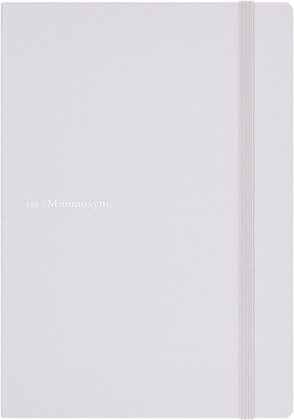 A5 Notebook Mnemosyne Journal Light Grey