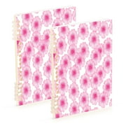 A5 Notebook, Single Back Sheet Printed on One Side, 60 Sheets Many Cherry Blossom Picture