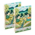 thumbnail image 1 of A5 Notebook, Single Back Sheet Printed on One Side, 60 Sheets Peaceful Life, 1 of 8