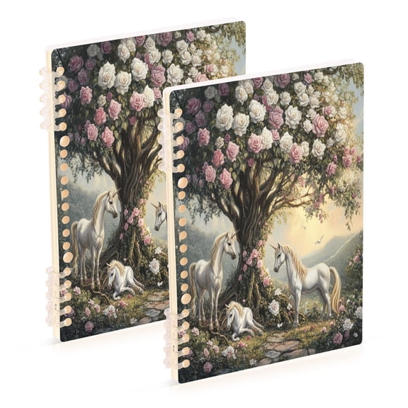 A5 Notebook, Single Back Sheet Printed on One Side, 60 Sheets Tree