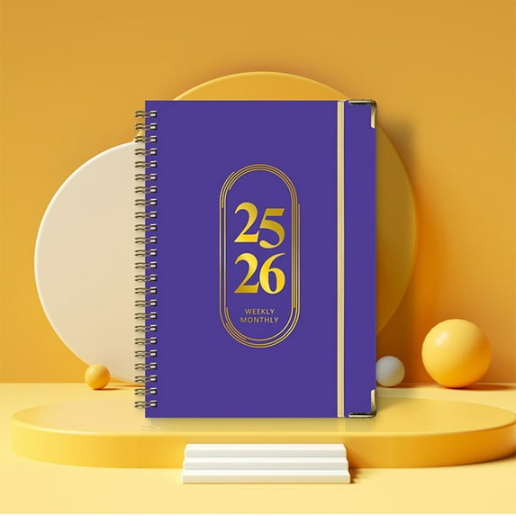 A5 Notebook with Elastic Closure 120 Pages Hard Cover Journal for s & Professionals Portable Notepad for Writing Planning & Notes Includes 1 Notebook