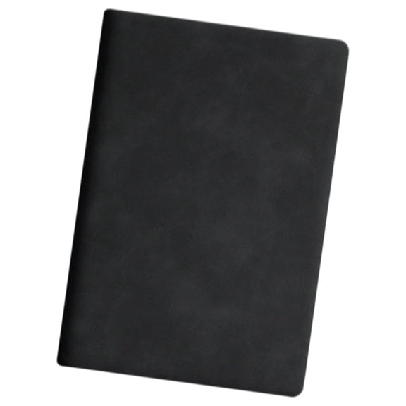 A5 PU Leather Journal Notebook, Portable Travel Notebook, 80 Sheets/160 Pages 80GSM Thick Paper Lined Diary, Softcover Planner for Note-Taking, Daily Planning, Work & Business, 1Pc(Black,8.2x5.7")