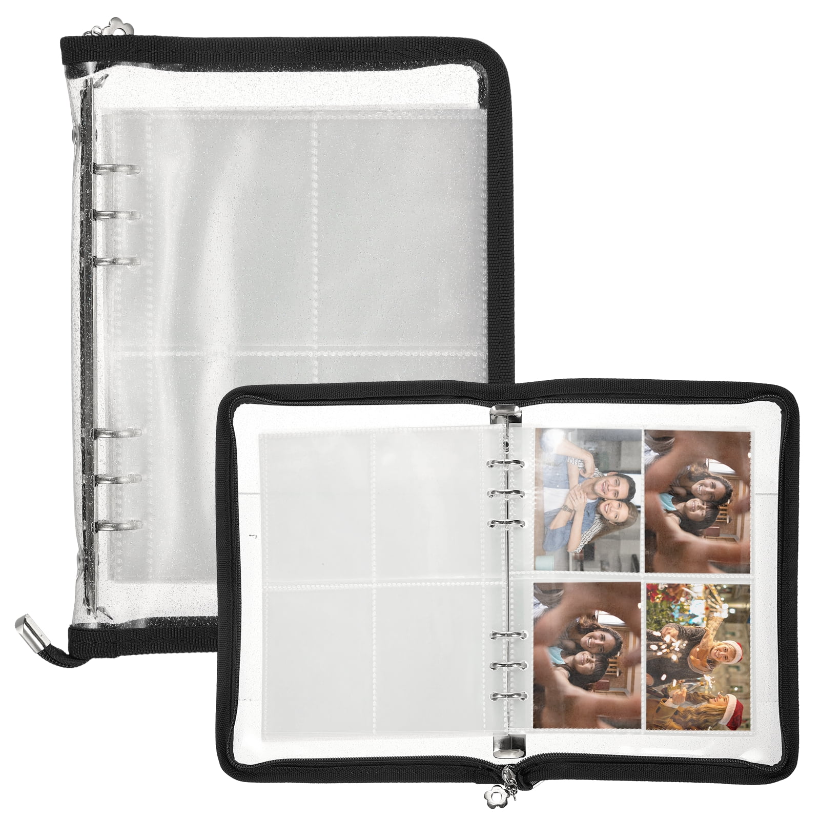 photo card binder a5 Minuit Macaron Photocard Black Front Display Pocket Show off your bias with a favorite photocard right on the coverits the perfect finishing touch Wholesale A5 PVC Photo Album