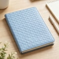 A5 Quilted PU Leather Business Notebook, 200 Sheets Lined Journal, Lock ...