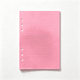 thumbnail image 1 of A5 Refill Paper 5.6x8.3'', Planner Inserts for A5 Binder Budget Planner Journals Notebook, 6 Ring Loose Leaf Lined Paper with Binder Dividers, 240 Pages Pink, 1 of 7