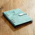thumbnail image 1 of A5 Refillable Binder Notebook with Detachable Cover, Large Capacity Loose-Leaf Book with Lined Paper, Customizable Journal for Students Office, 1 of 7