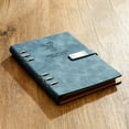 thumbnail image 1 of A5 Refillable Binder Notebook with Detachable Cover, Large Capacity Loose-Leaf Book with Lined Paper, Customizable Journal for Students Office, 1 of 7