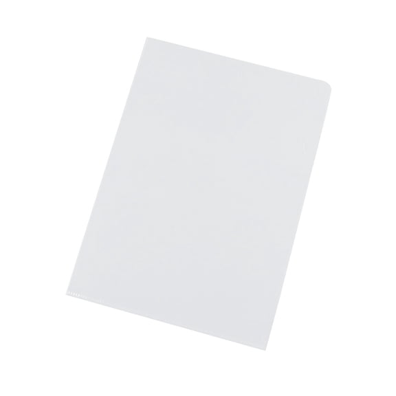 A5 Single Page Plastic Report Folders, Pocket Paper Document Holders, Lightweight File Sleeves, Waterproof Single Sheet Organizer for Contracts, Invoices, Office Paper Classification