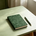 thumbnail image 1 of A5 Soft Cover Lined Notebook, Minimalist PU Leather Journal, Classic Ruled Writing Notebook, Softcover Diary, A5 Notebook for Journaling, Planning, Office, Home, Durable Stationery Journal, 1 of 4