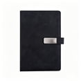 thumbnail image 1 of A5 Soft Cover Notebook Buckle Journal Thickened High Appearance Business Notebook Black, 1 of 5