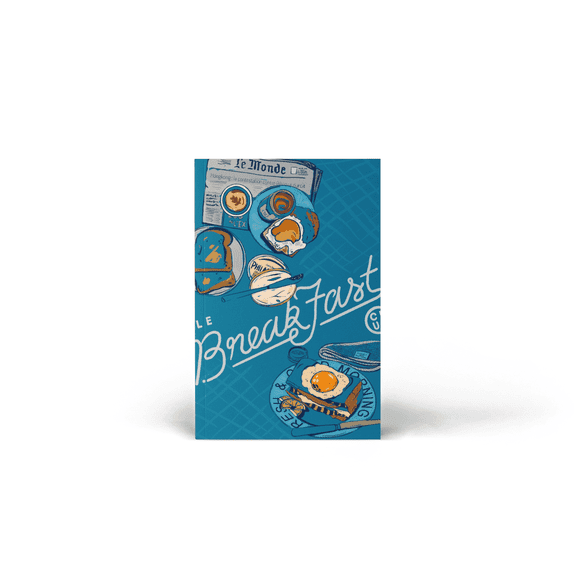 A5 Softcover Diary, Illustrated Cover, 100 Gsm Paper, Ruled Pages, 50 Sheets