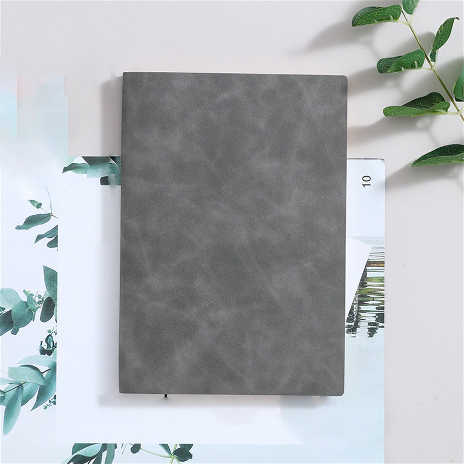 Soft Note Books A5 Softcover Notebook Lined Writing Leather Notepad, Travelers Notebook ...