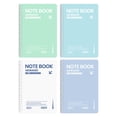 thumbnail image 1 of A5 Spiral Notebook, 4Pc Lined Journal Notebook, College Ruled Wirebound Notebook with Thick Paper, A5 Notebook for Office Work, Note Taking and Writing Daily, 1 of 7