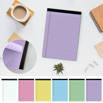 A5 Tear-Off Notepad | Horizontal Lined Memo Pad – 50 Sheets | Smooth High-Quality Paper | Bright Visible Colors | Portable Compact Design | Easy Clean Removal | A4 Size Planner | 1 Pack