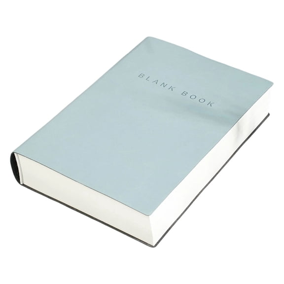 A5 Thick Blank Notebook 700 Pages, Unlined Softcover Journal, Minimalist Multipurpose Sketchbook for Writing, Journaling and Drawing, Durable Large Capacity Notebook for Home Office