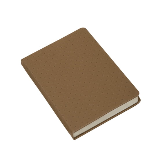 A5 Thick Notebook, Heavy-Duty Writing Notepad with Thick Pages, Matte Cover Wireless Binding Diary Notebook, 8.4x5.8 in for Home Classroom Office,Brown