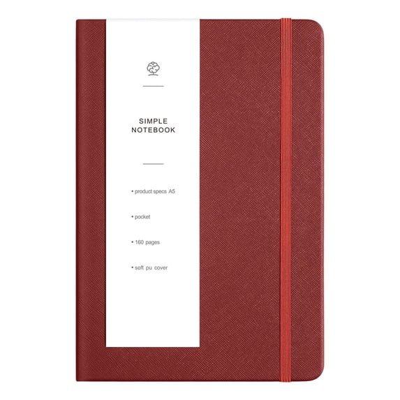 A5 Thickened Softcover Sewn Notebook, Wear Resistant Smooth Writing Journal, Multi Color Portable Leather Pocket Book With Button (Green, 21*14.5*1.2CM)
