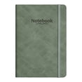 thumbnail image 1 of A5 Thickened Softcover Sewn Notebook, Wear Resistant Smooth Writing Journal, Multi Color Portable Leather Pocket Book With Button (Multicolor, 21*14.5*1.2CM), 1 of 9