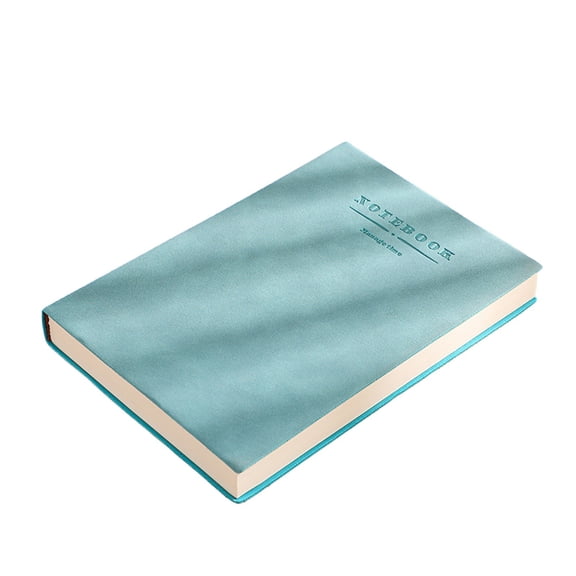 A5 Thread-Bound Notek 360 Pages, 8.46x5.7x0.39in Thick Paper Journal with Soft Leather Cover, Expandable Pocket for Office Home Writing(Green)