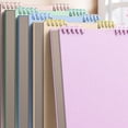 thumbnail image 1 of A5 Top Bound Notebook Thick Plastic Hardcover 8mm Ruled Journal Office Desk, 1 of 9